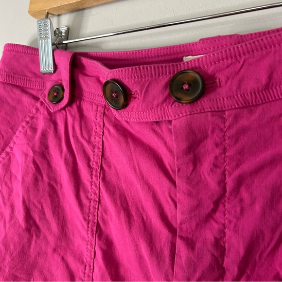 Anthropologie Maeve Classic High Rise Shorts in Pink - Picture 4 of 7